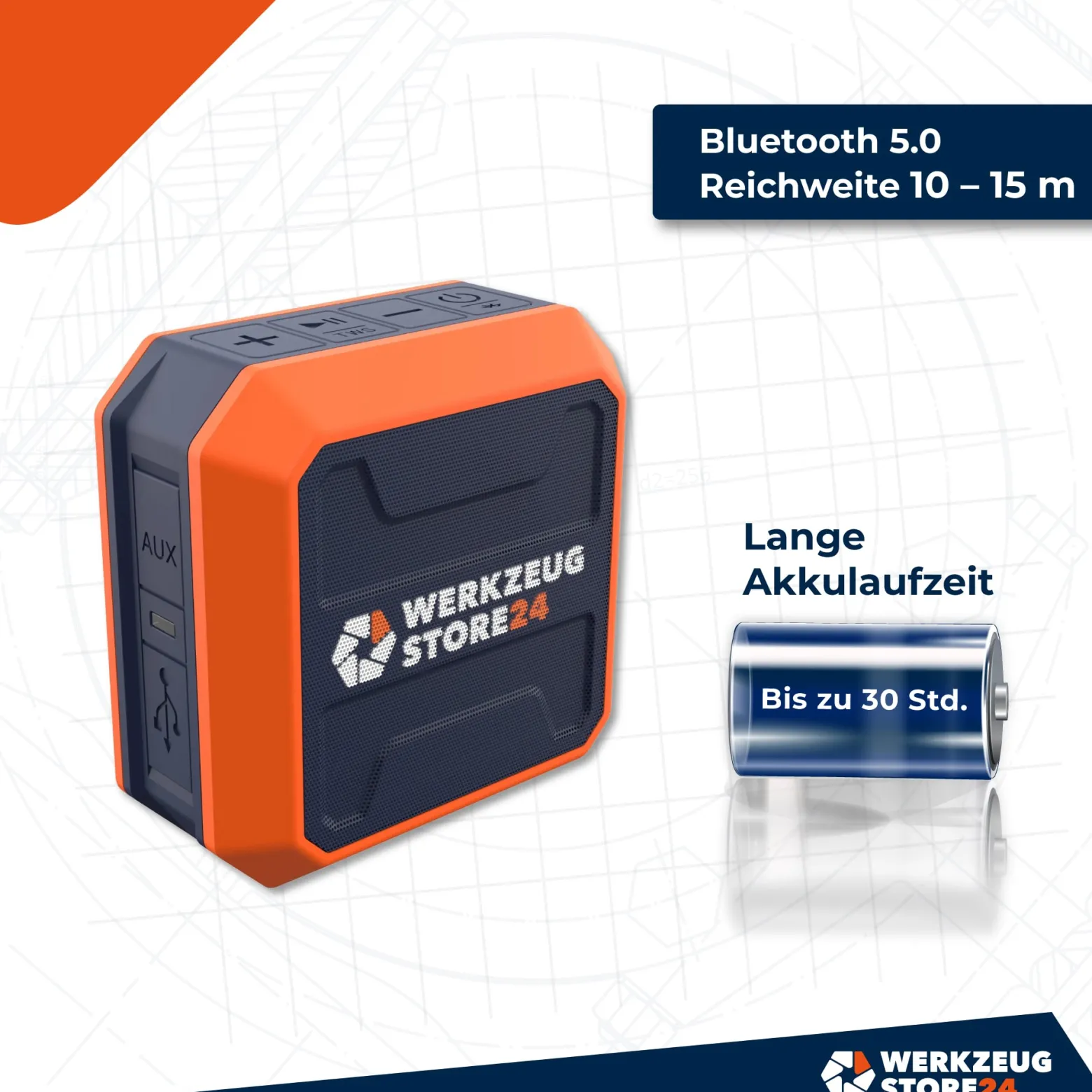WS24 Bluetooth Lautsprecher 5W - WS24-100045