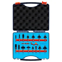 WS24 Fräser-Set 8 mm Schaft 15tlg. - WS24-100063