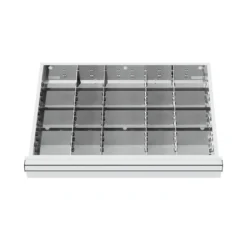 WS24 Schubladeneinteilung Metalleinteilung BLH 150/175 mm Innenmaß 600 x 450 mm - WS24-100248