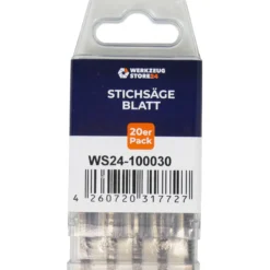 WS24 20x CV-Stichsägeblatt geschliffen/konisch GL 75 mm fein/sauber - WS24-100030
