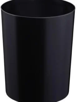ZWINGO Sicherheitspapierkorb Z1100495 13l rund schwarz