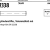 Zylinderstift ISO 2338 10 m6x 60 Stahl 200 Stück